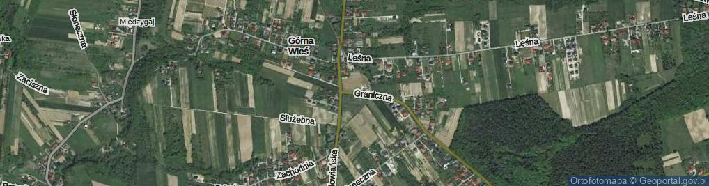 Zdjęcie satelitarne Graniczna ul.